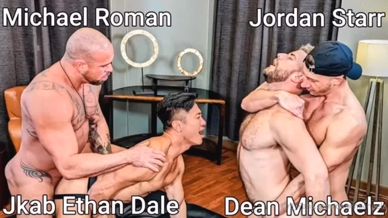 onlytwinks thumbnail for Michael Roman, Jordan Starr, Jkab Ethan Dale and Dean Michaelz fuck