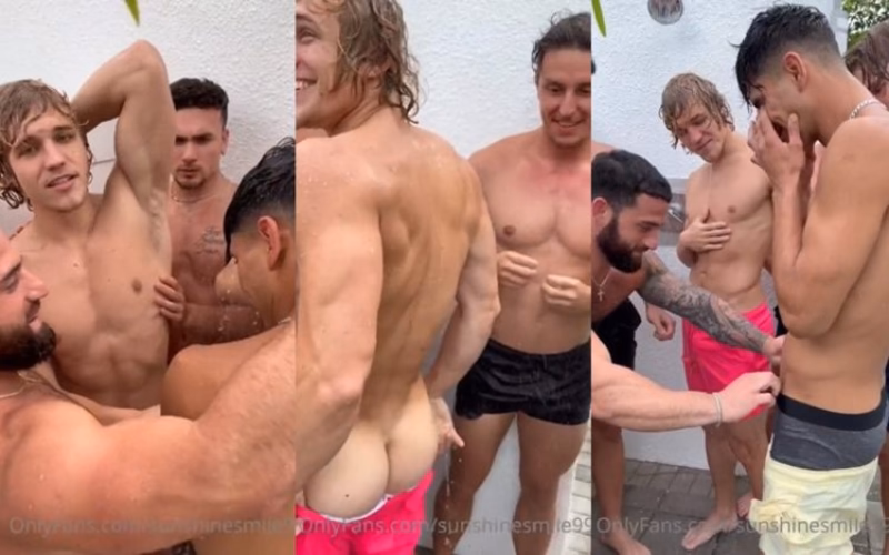 onlytwinks thumbnail for Sunshinesmile99 – showering with the bros