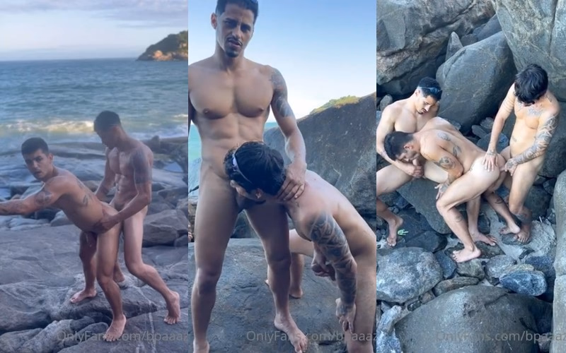 onlytwinks thumbnail for threesome fuck at the beach – bpaaaz
