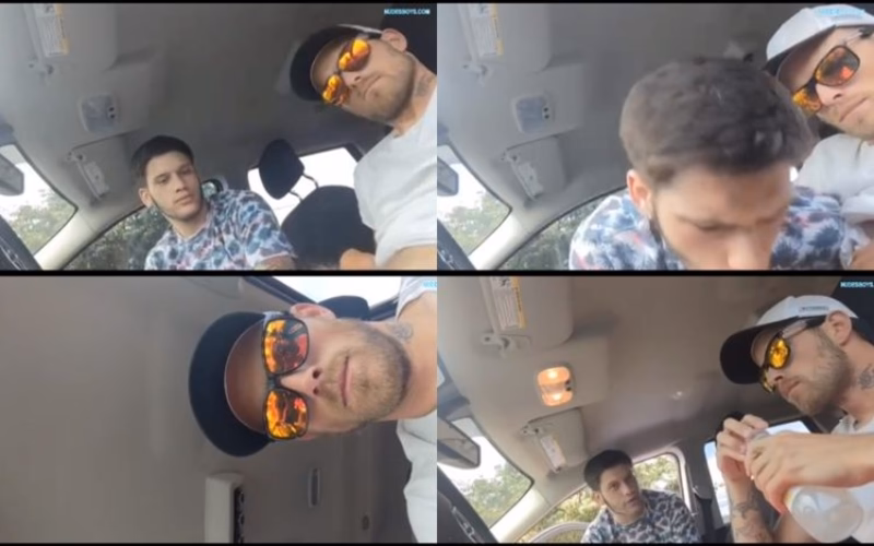 onlytwinks thumbnail for Sucking cock of handsome driver in car
