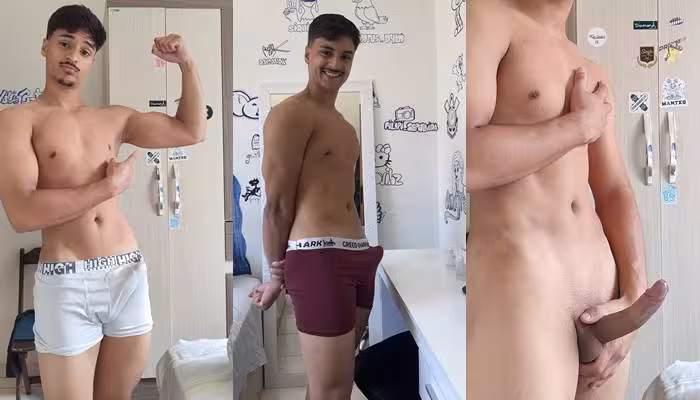 onlytwinks thumbnail for TikToker Coala Molhado jerks off