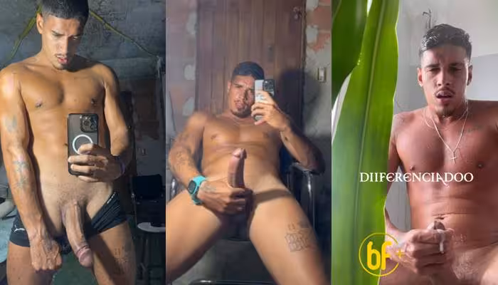 onlytwinks thumbnail for Bernardo Salles (diferenciadoo) shoots a load before a shower