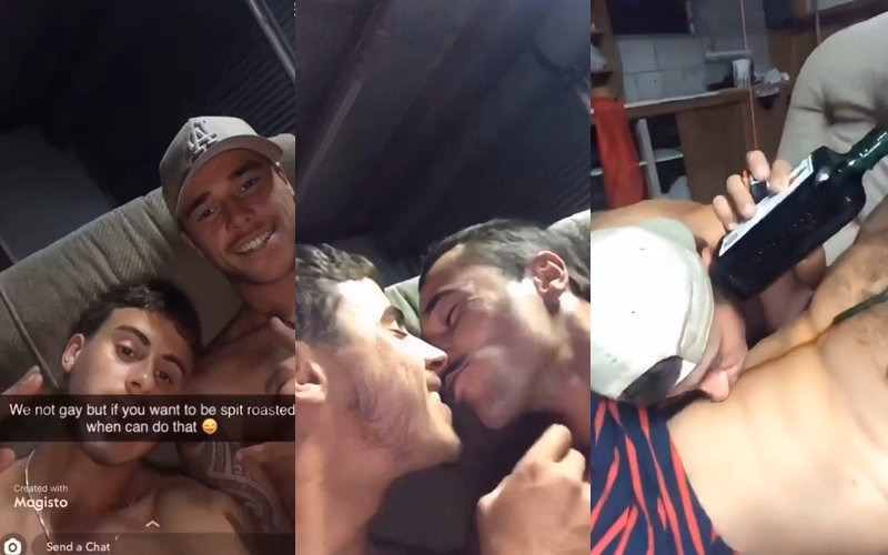 onlytwinks thumbnail for Guys get drunk and fool around