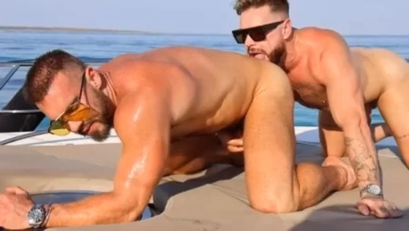 onlytwinks thumbnail for Alfie and Josh Moore – rimming on the boat