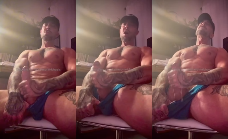 onlytwinks thumbnail for Stroking my cock and making myself cum hard – Kameron Michaels (kameronmichaels)