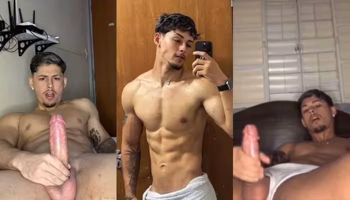 onlytwinks thumbnail for Alex Mendes (Alexwm10) – a late night jerk off in bed