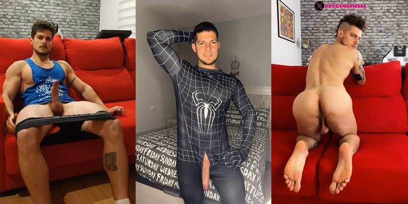 onlytwinks thumbnail for BoyGym shows off his hole while he jerks off