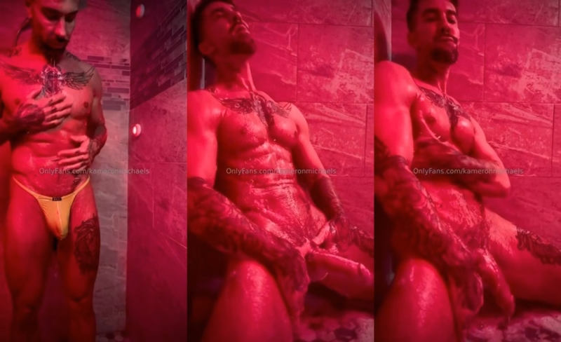 onlytwinks thumbnail for Having a shower and jerking off until I shoot a big thick load – Kameron Michaels (kameronmichaels)