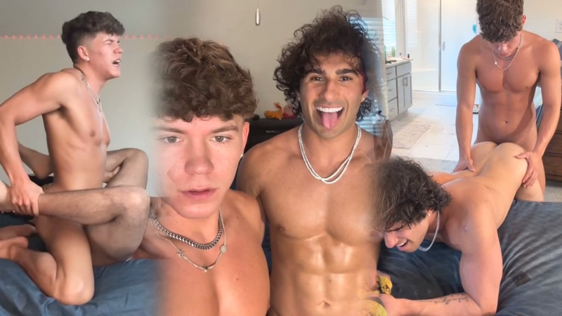 onlytwinks thumbnail for Zane Walker gets fucked and creampied by Drake Von