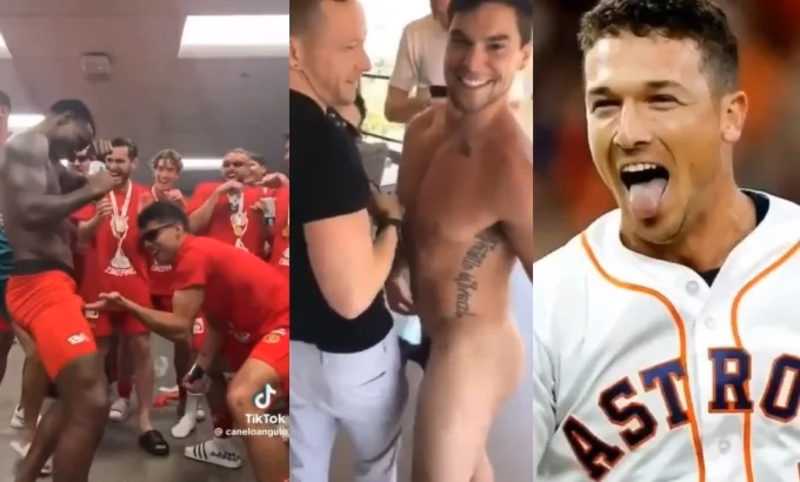 onlytwinks thumbnail for Compilation of “straight” guys fooling around