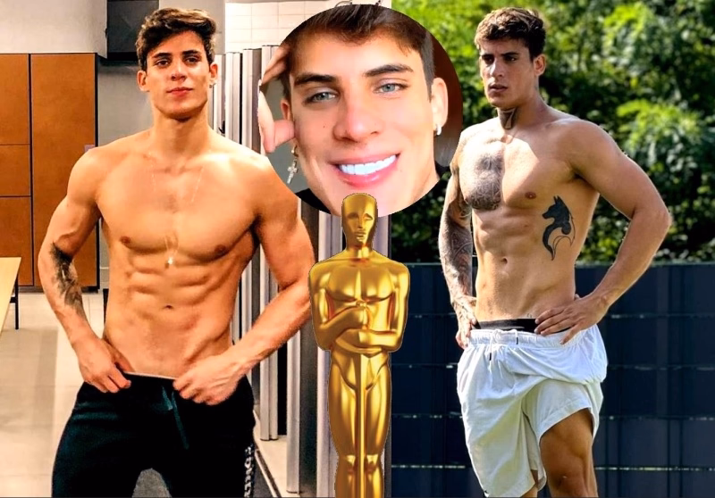 onlytwinks thumbnail for Tiago Ramos of Rancho do Maia shows off his cock