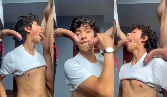 onlytwinks thumbnail for Jhonguevara69 takes two cocks