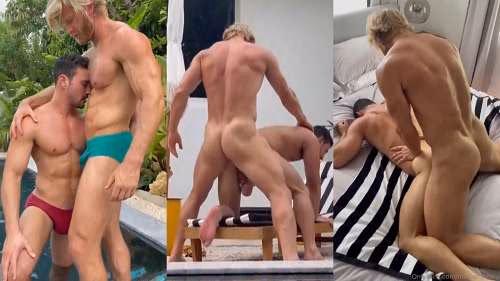 onlytwinks thumbnail for Matt Dubbe fucks Lior Idelson poolside