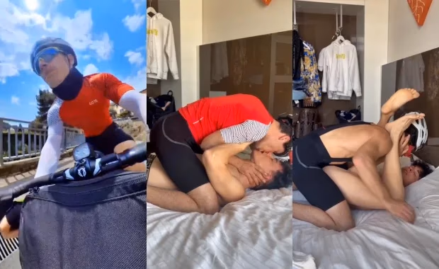 onlytwinks thumbnail for Cyclist comes home from a ride and manhandles his twink – opiecefans