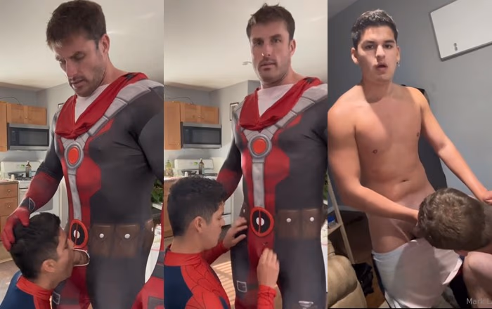 onlytwinks thumbnail for Max Laxxx gets sucks by his twink before they give eachother facials
